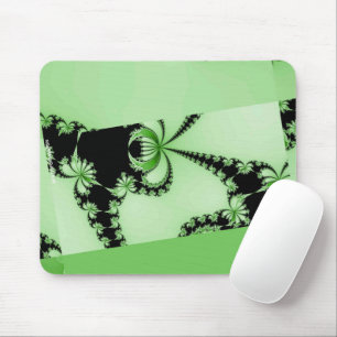 Fractal Garden green Mouse Pad