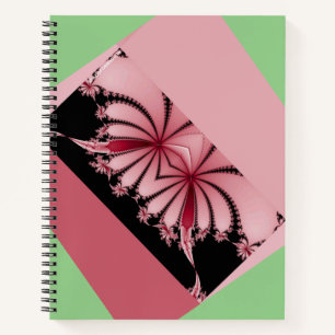 Fractal Garden orchid & mantis Notebook