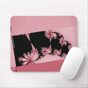 Fractal Garden rose Mouse Pad