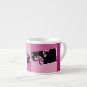 Fractal Garden rose water Espresso Cup