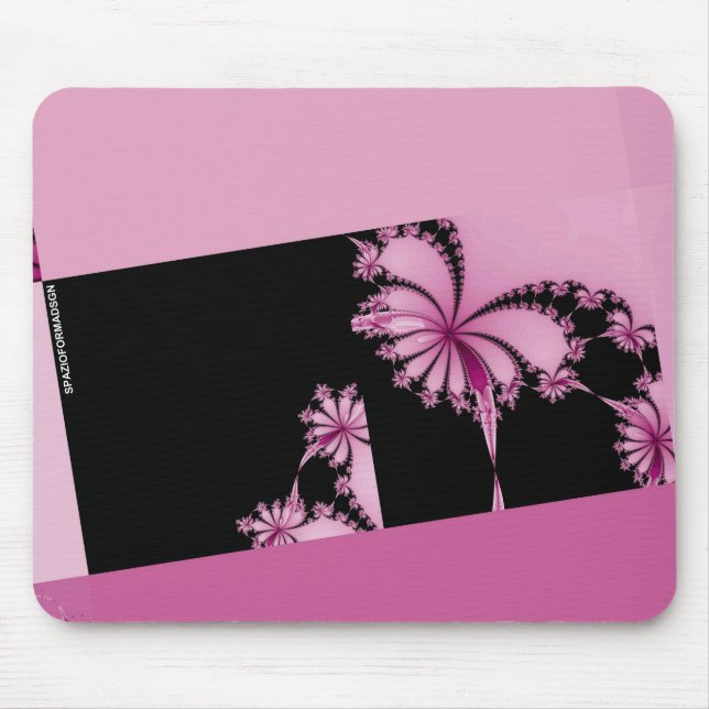 Fractal Garden rose water Mouse Pad (Front)
