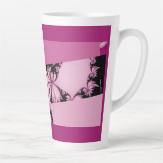 Fractal Garden thulian Latte Mug