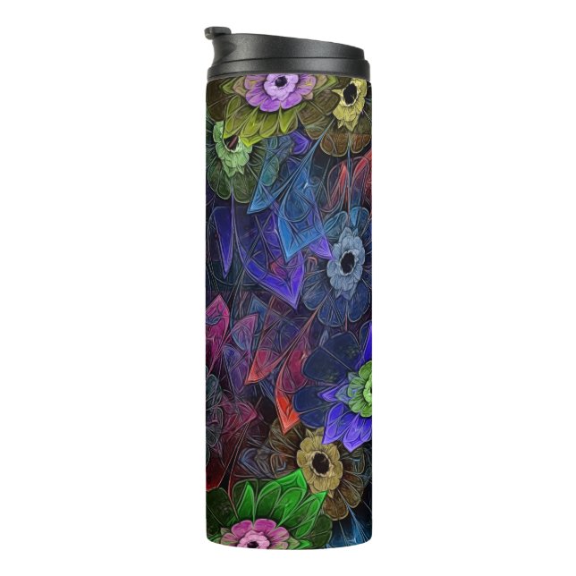 Fractal Gardening Thermal Tumbler (Rotated Right)