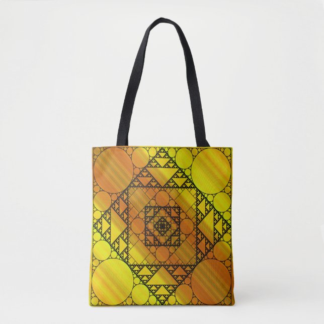 Fractal Geometry All-Over-Print Bag (Front)