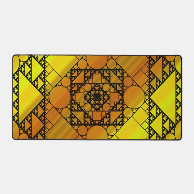 Fractal Geometry Desk Mat (Front)