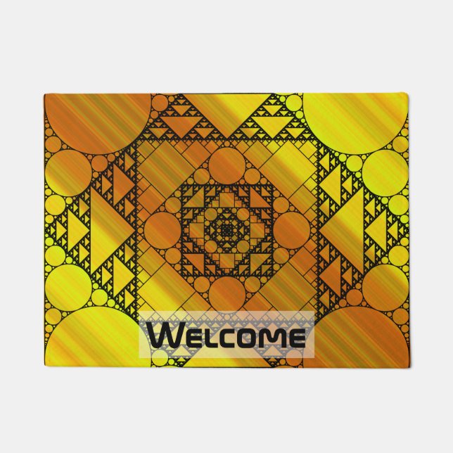 Fractal Geometry Doormat (Front)