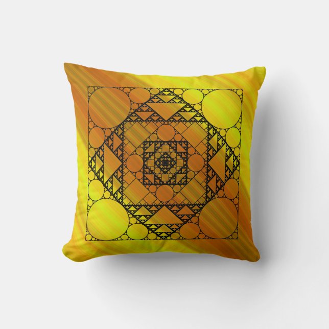 Fractal Geometry Pillow (Front)