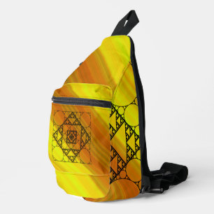 Fractal Geometry Sling Bag