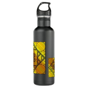 Fractal Geometry Water Bottle