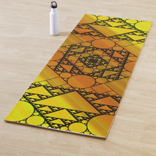 Fractal Geometry Yoga Mat (In Situ)