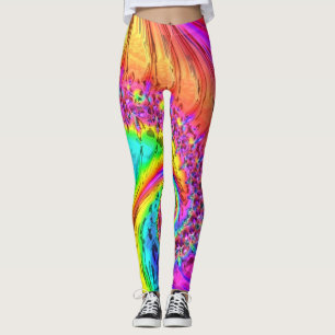 Fractal Glass 6 Leggings