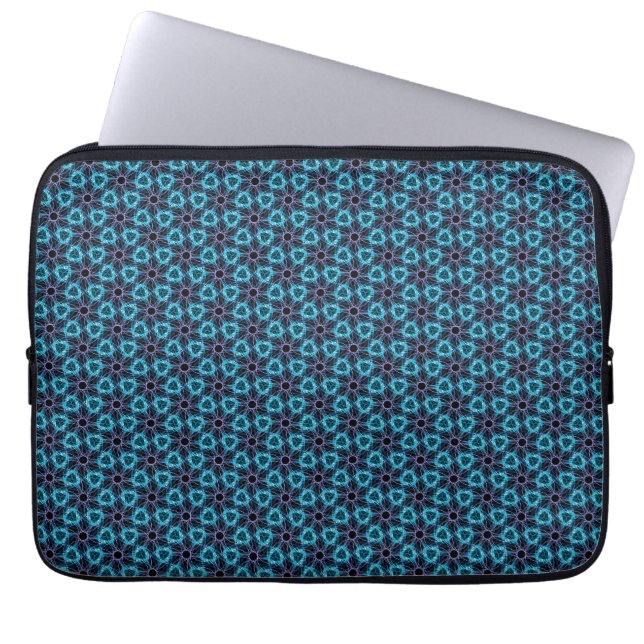Fractal Glow  Laptop Sleeve (Front)