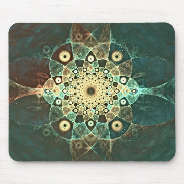Fractal grunge mouse pad (Front)