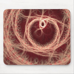 Fractal Heart Mousepad