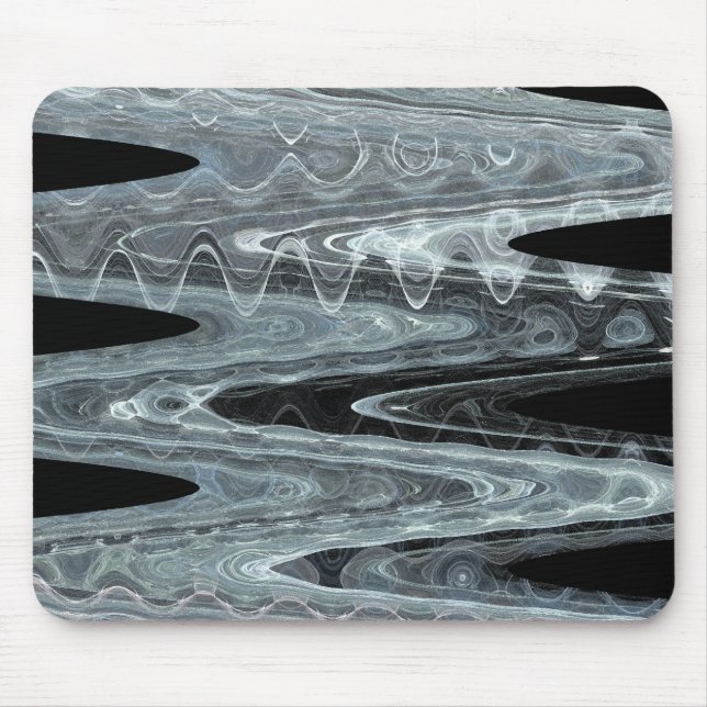 Fractal Ice Mouse Pad (Front)