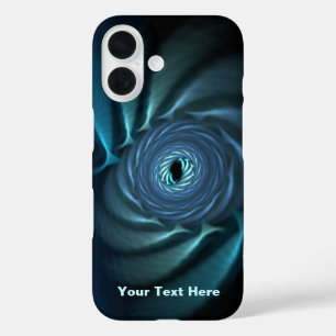 Fractal Ice Whales iPhone 16 Case