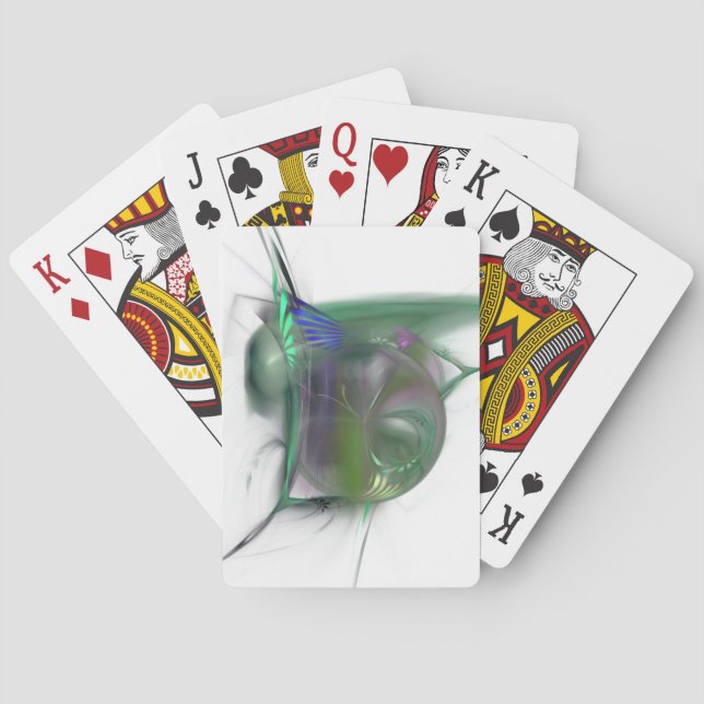 Fractal image Cards (Back)