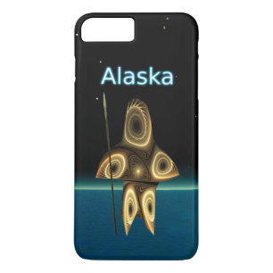 Fractal Inuit Hunter - Alaska iPhone 8 Plus/7 Plus Case