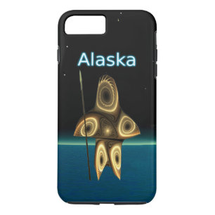 Fractal Inuit Hunter - Alaska iPhone 8 Plus/7 Plus Case