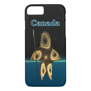 Fractal Inuit Hunter - Canada iPhone 8/7 Case