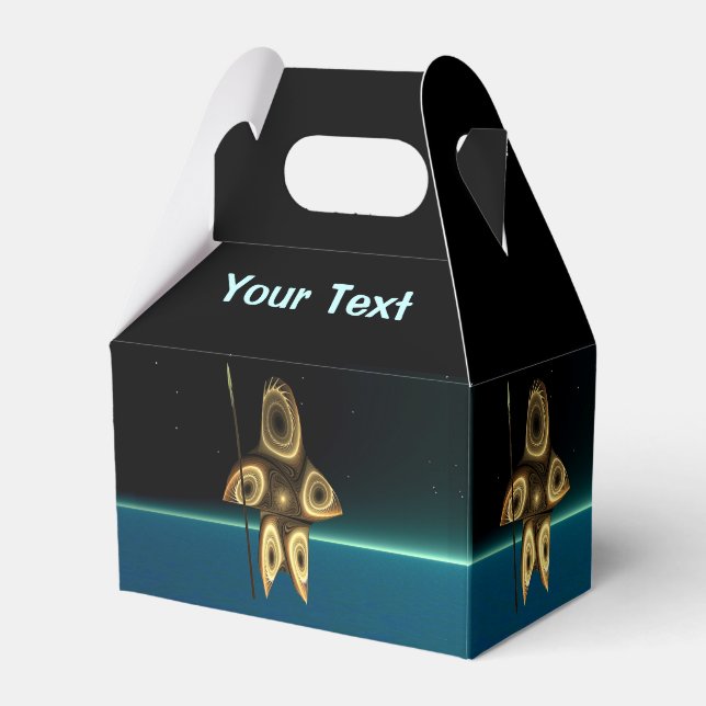 Fractal Inuit Hunter Favour Box (Front Side)