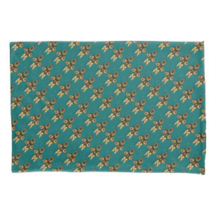 Fractal Inuit Hunter Pillowcase
