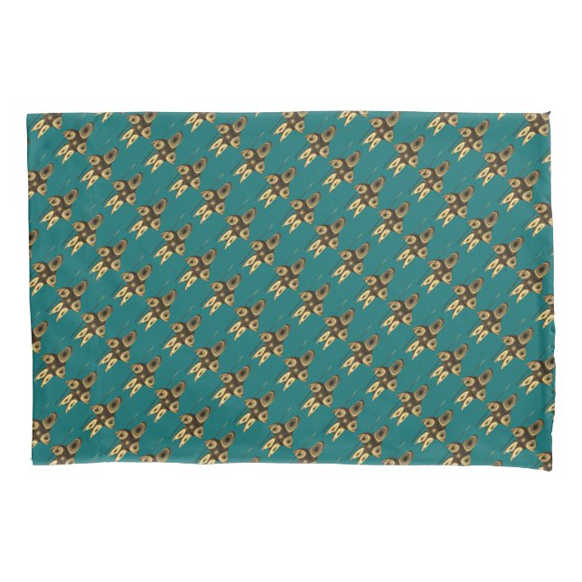 Fractal Inuit Hunter Pillowcase (Front)