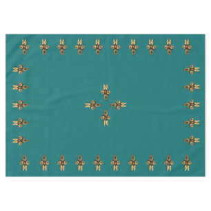 Fractal Inuit Hunter Tablecloth