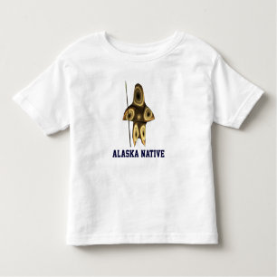 Fractal Inuit Hunter Toddler T-Shirt