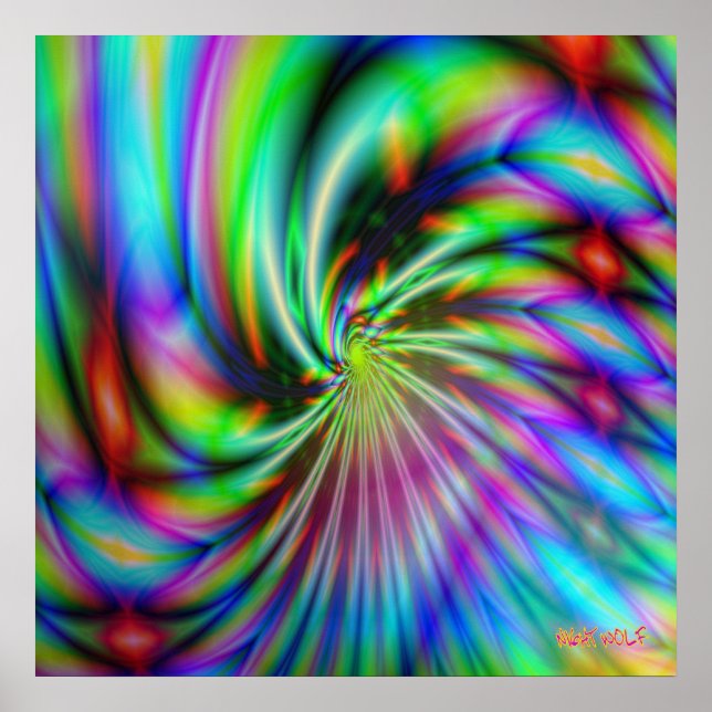 Fractal Invert 4 Poster (Front)