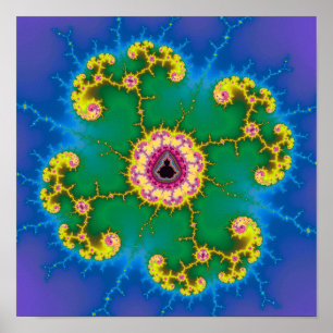 Fractal Island Poster