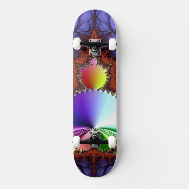 Fractal Journey Skateboard (Front)