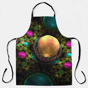 Fractal Julian Pearl Jewelry Background - Fractal Apron