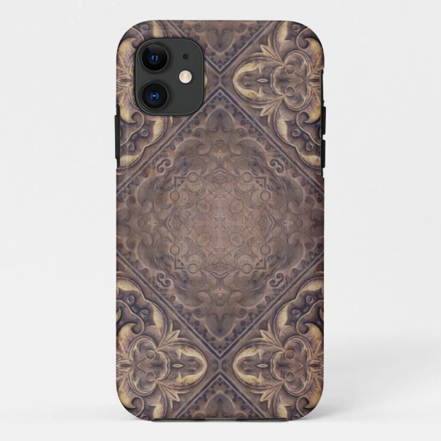 Fractal Kaleidoscope Composing - antique violet Case-Mate iPhone Case (Back)