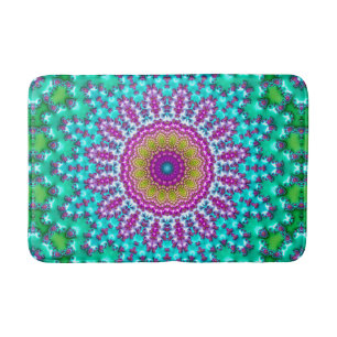Fractal Mandala 3 Bath Mat
