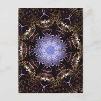 Fractal Mandala #65 Postcard