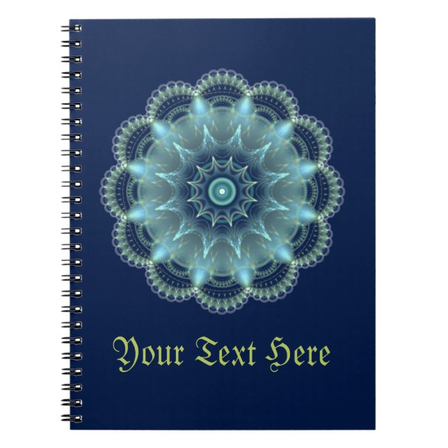 Fractal Mandala Notebook (Front)