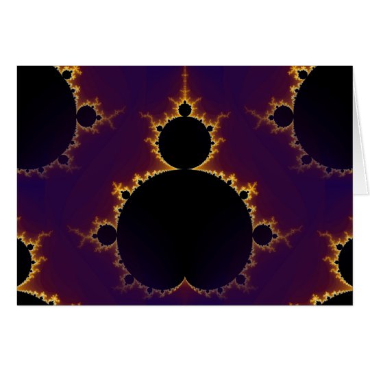 Fractal Mandelbrot Card