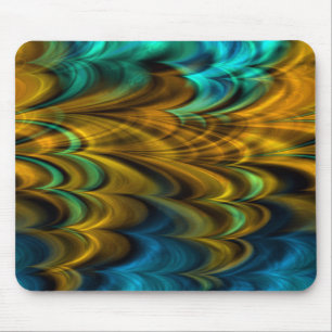 Fractal Marble 4-4 Mouse Pad