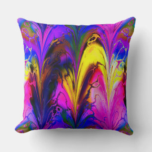 Fractal Marble 7A Cushion