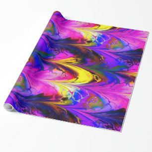Fractal Marble 7A Wrapping Paper