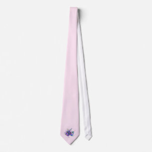 Fractal - Mardi Gras Mask Tie