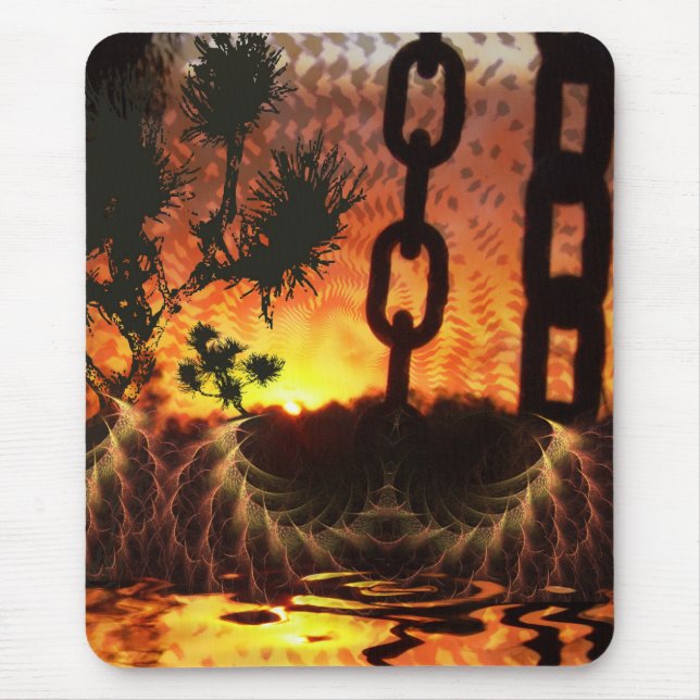 Fractal Mexican Fantasy Mousepad (Front)