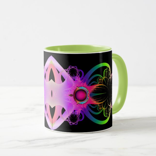 Fractal  mug (Front Right)