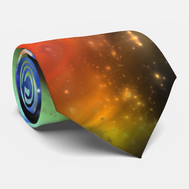 Fractal Nebulae 6 Tie (Rolled)