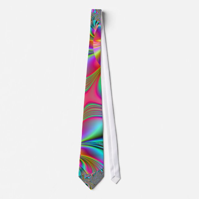Fractal Pattern Neck Tie (Front)