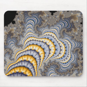 Fractal Plates - Fractal Mouse Pad