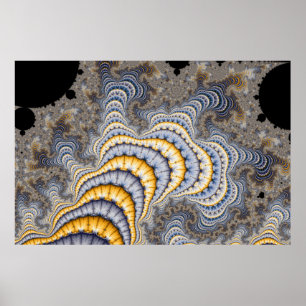 Fractal Plates - Fractal Poster