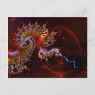 fractal postal card