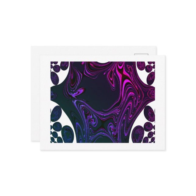 Fractal Postcard (Front/Back In Situ)